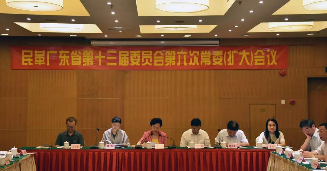 民革广东省委会召开常委(扩大)会议 传达