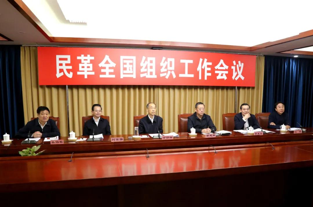 民革全國組織工作會議在北京召開