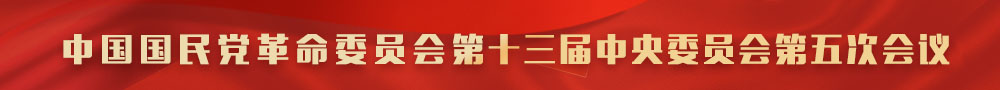中国国民党革命委员会第十三届中央委员会第五次会议