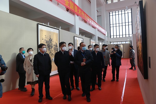 第三届“香凝如故”全国美术作品展览贺州巡展系列活动开幕