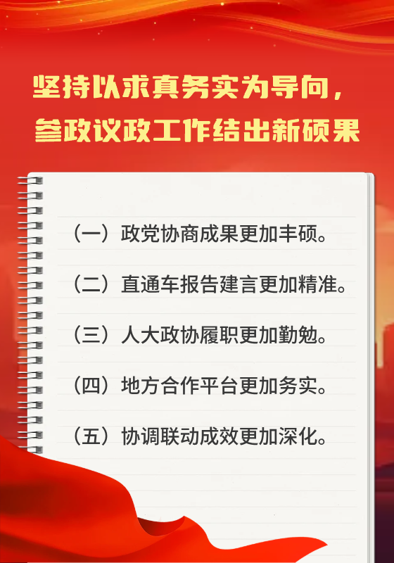 三、堅持以求真務實為導向，參政議政工作結出新碩果