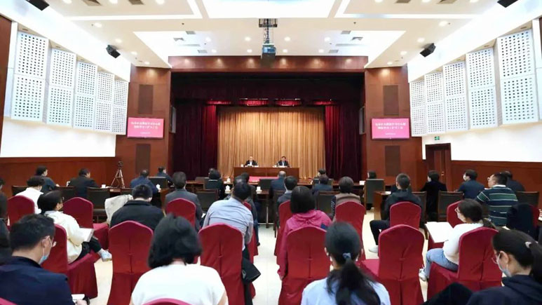 3月31日，民革中央理論學習中心組集體學習（擴大）會在京召開