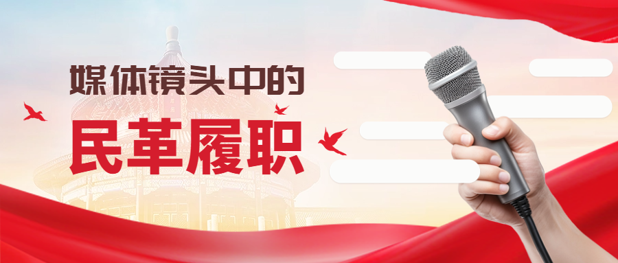 媒体镜头中的民革履职（三）