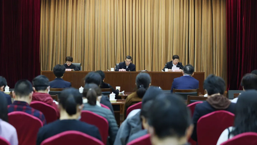 民革中央机关召开传达学习全国两会精神报告会