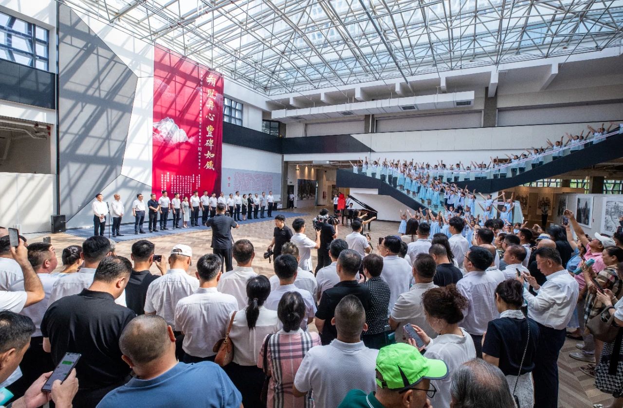 “朔風丹心 豐碑如鐵——紀念中國人民抗日戰爭暨世界反法西斯戰爭勝利80周年書畫展”在長春舉行