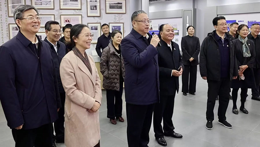 鄭建邦率隊赴江蘇調研民革“四位一體”建設