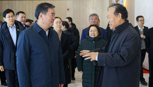 何報翔率隊赴中電聯調研 深化能源戰略合作