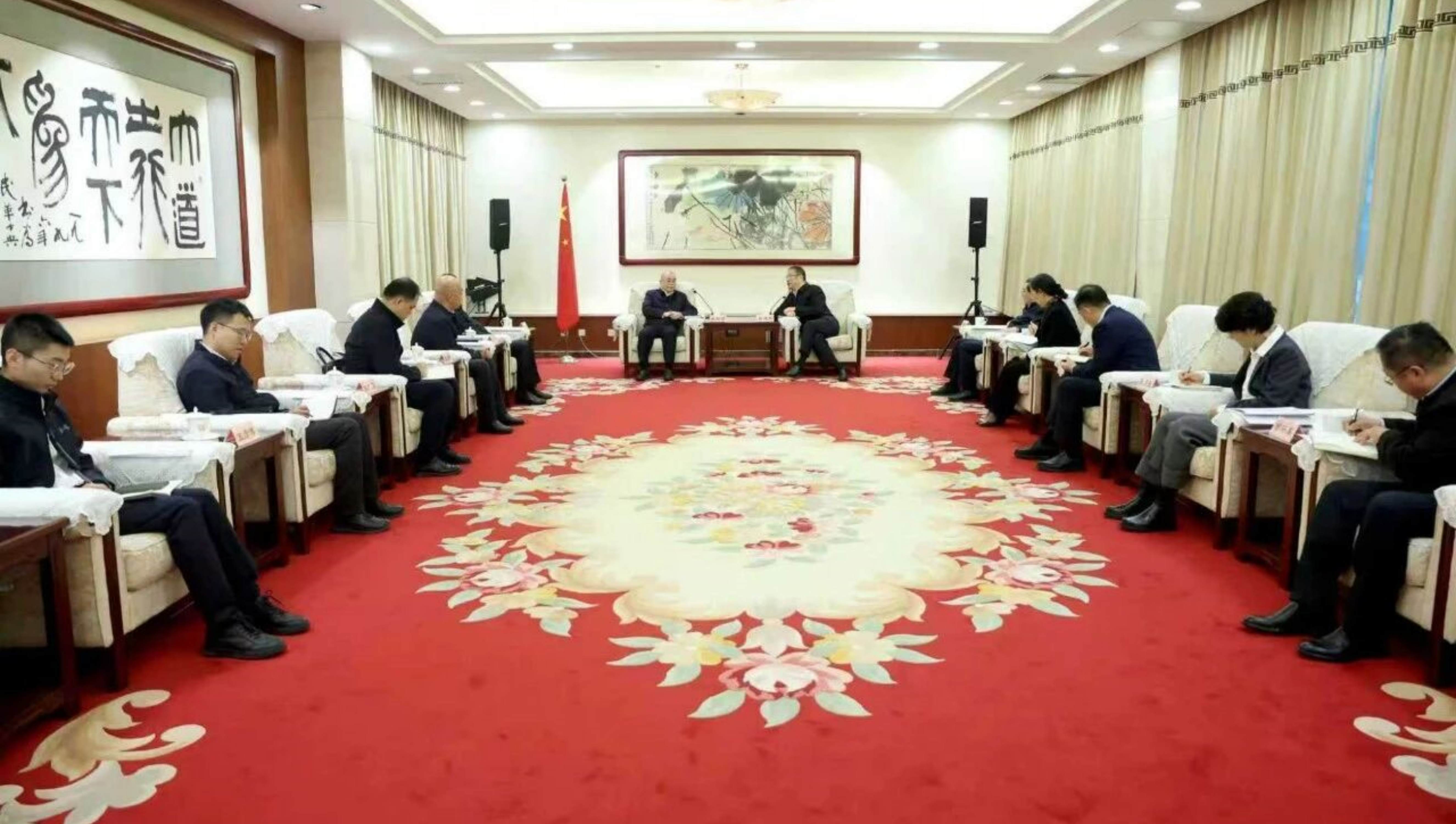 郑建邦会见吉林省政协主席一行