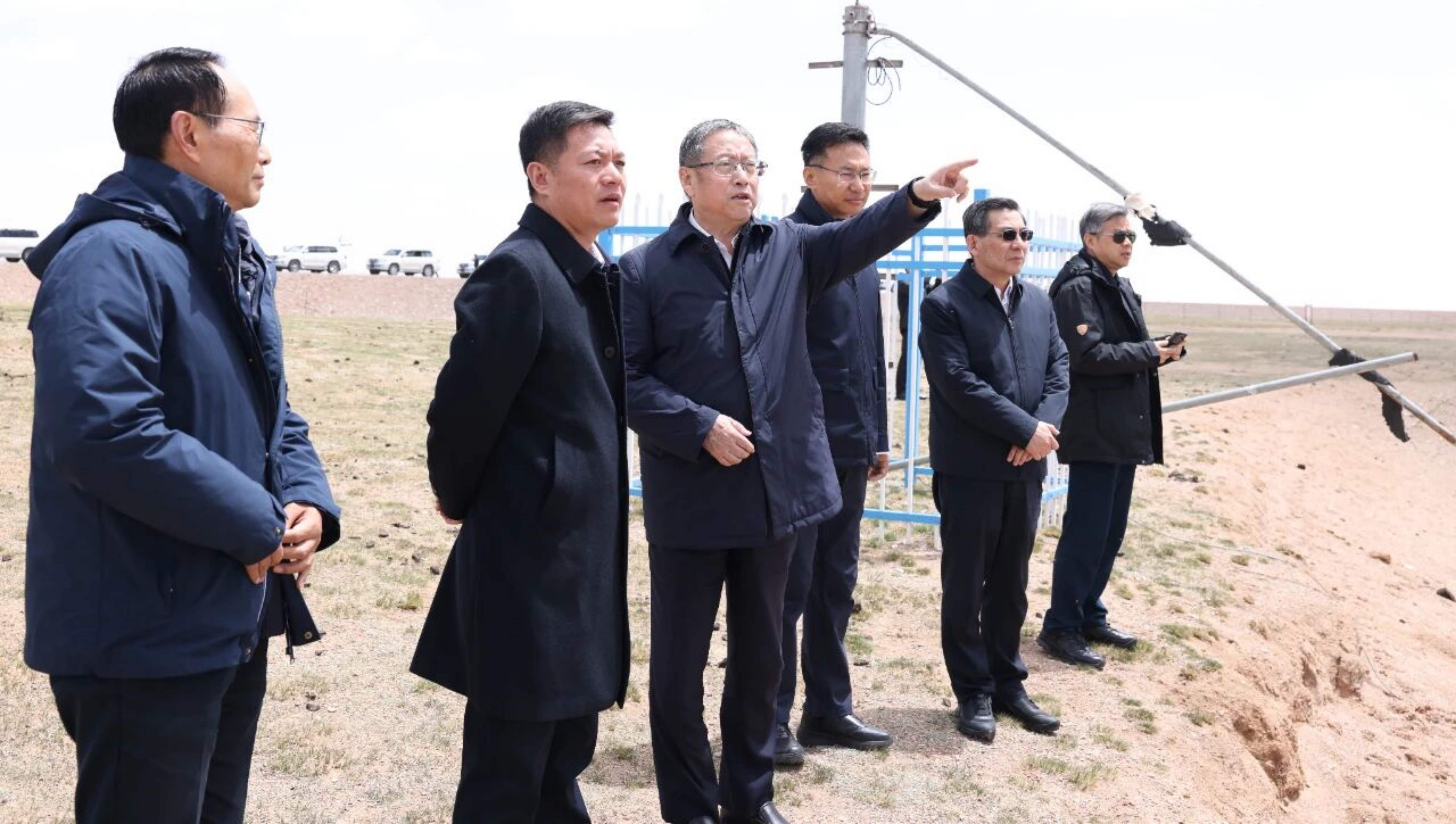 鄭建邦、何報翔在青海開展黃河流域生態保護和高質量發展民主監督調研