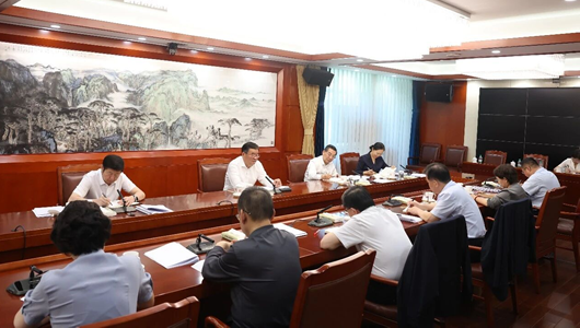民革中央机关半年工作调度会召开
