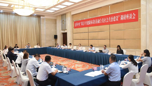 民革中央调研组赴甘肃调研基层卫生健康体系医防融合与社会共治建设